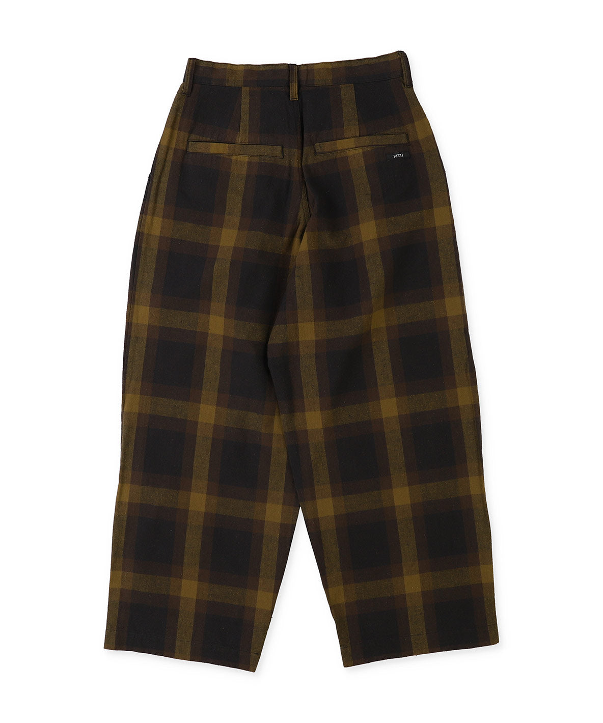 Cotton Nep Plaid Pants(LADIES)