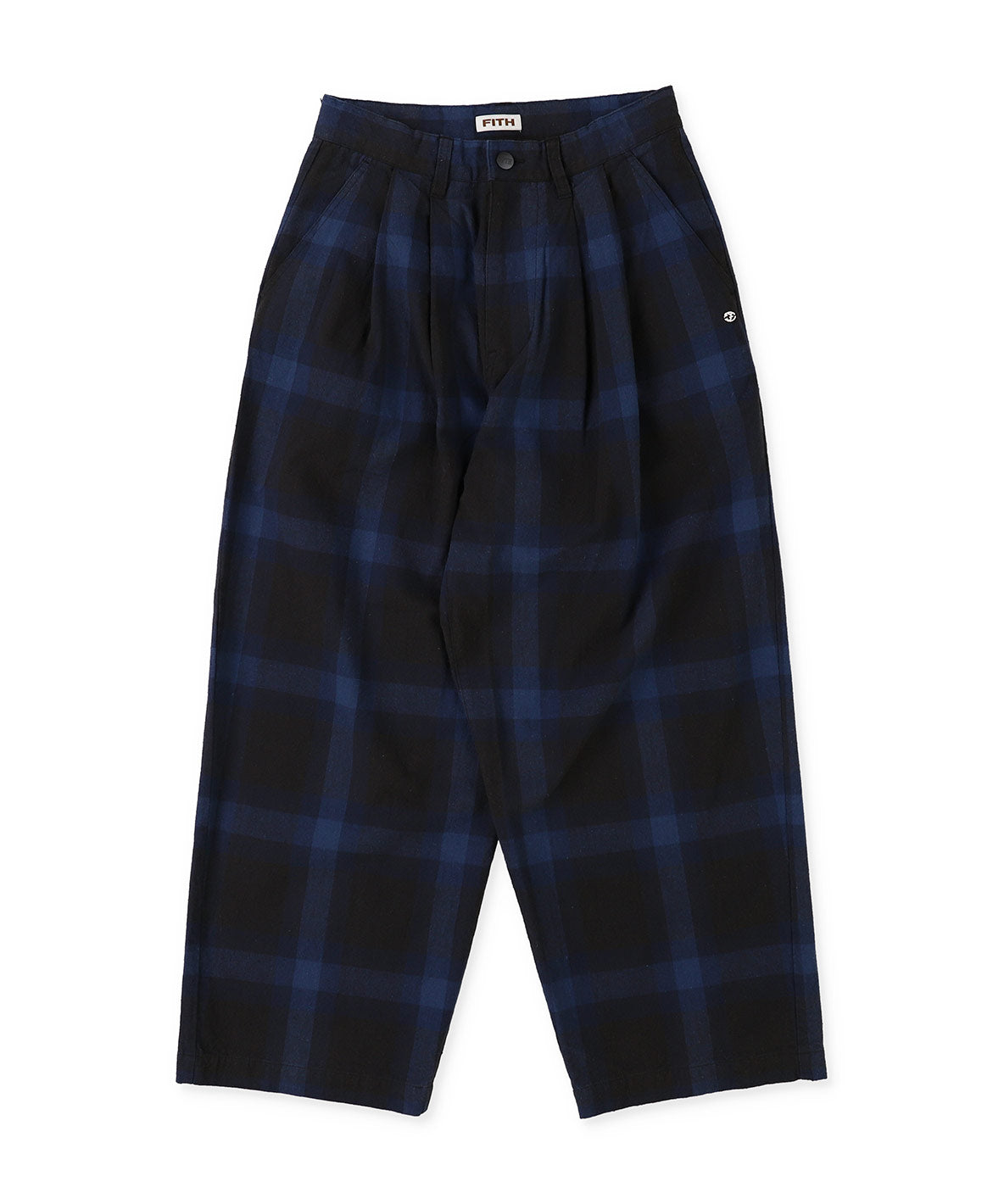 Cotton Nep Plaid Pants(LADIES)