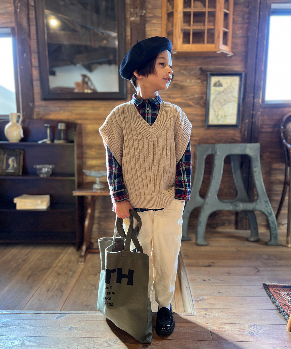 Patchwork Denim Pants