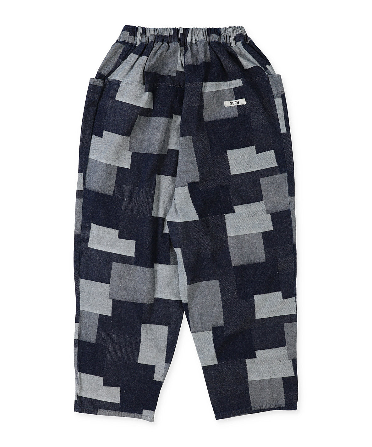 Patchwork Denim Pants(LADIES)