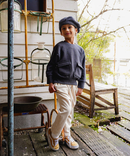 Knitted Corduroy Pants