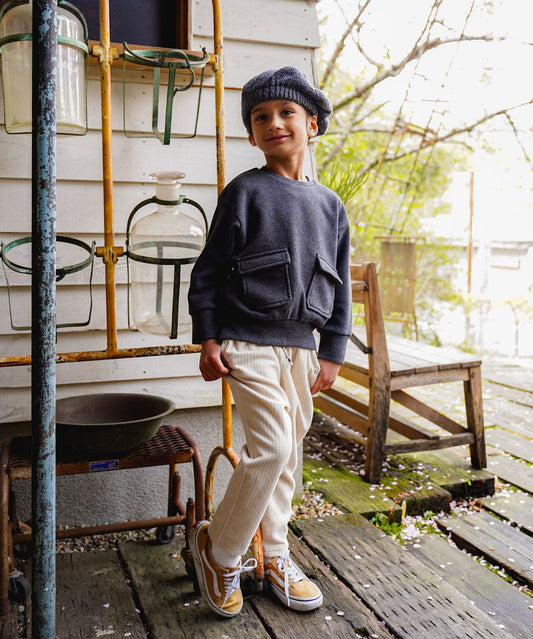 Knitted Corduroy Pants