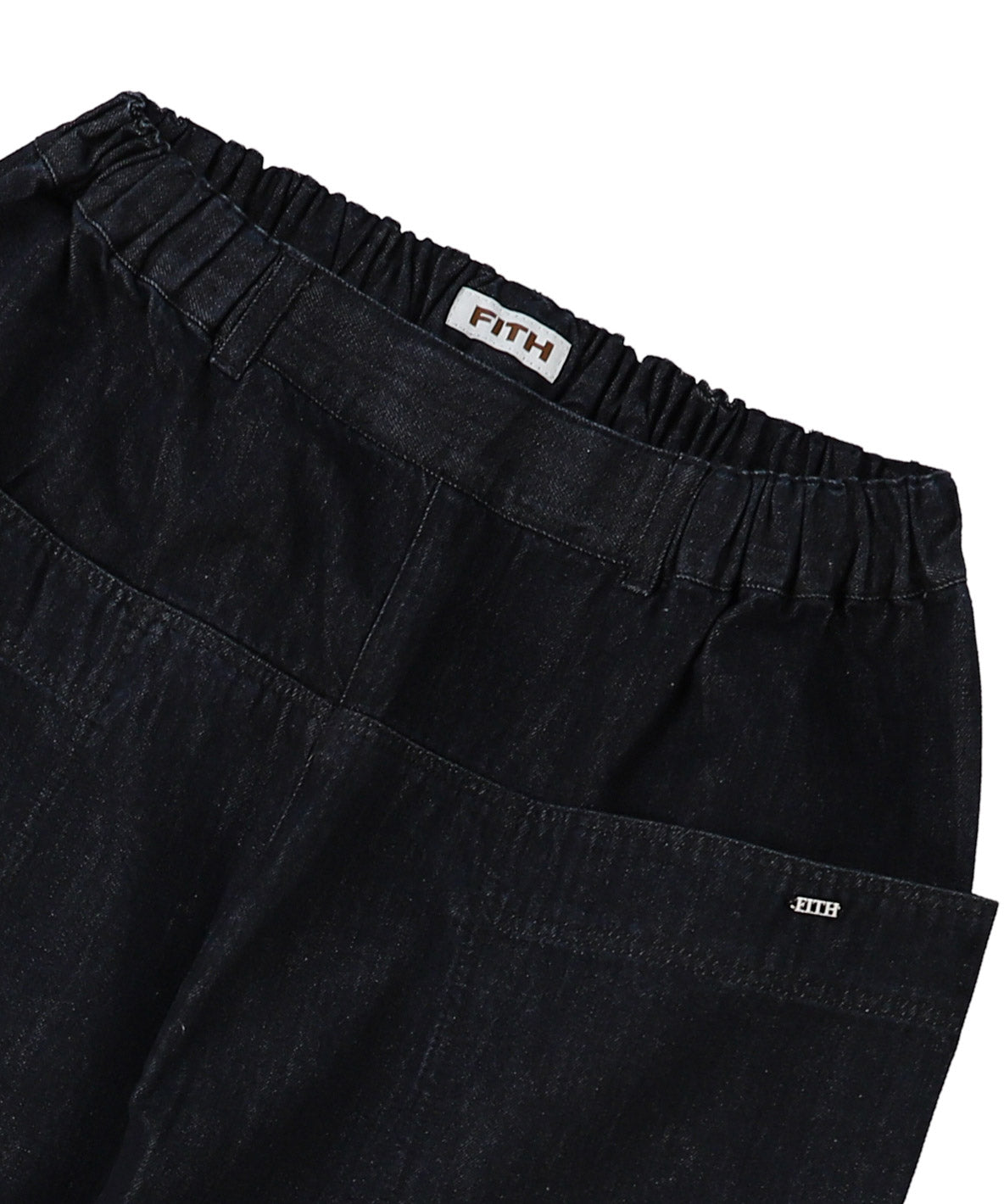 Side Pocket Denim Pants(LADIES)