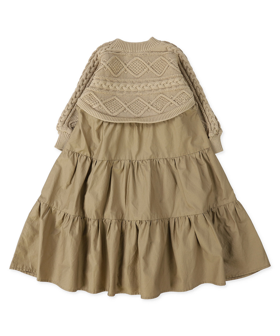 Docking Tiered Dress