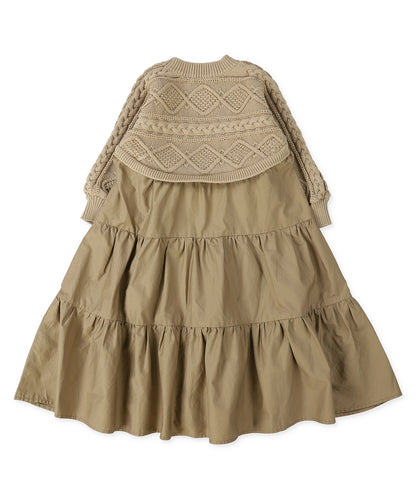 Docking Tiered Dress(LADIES)
