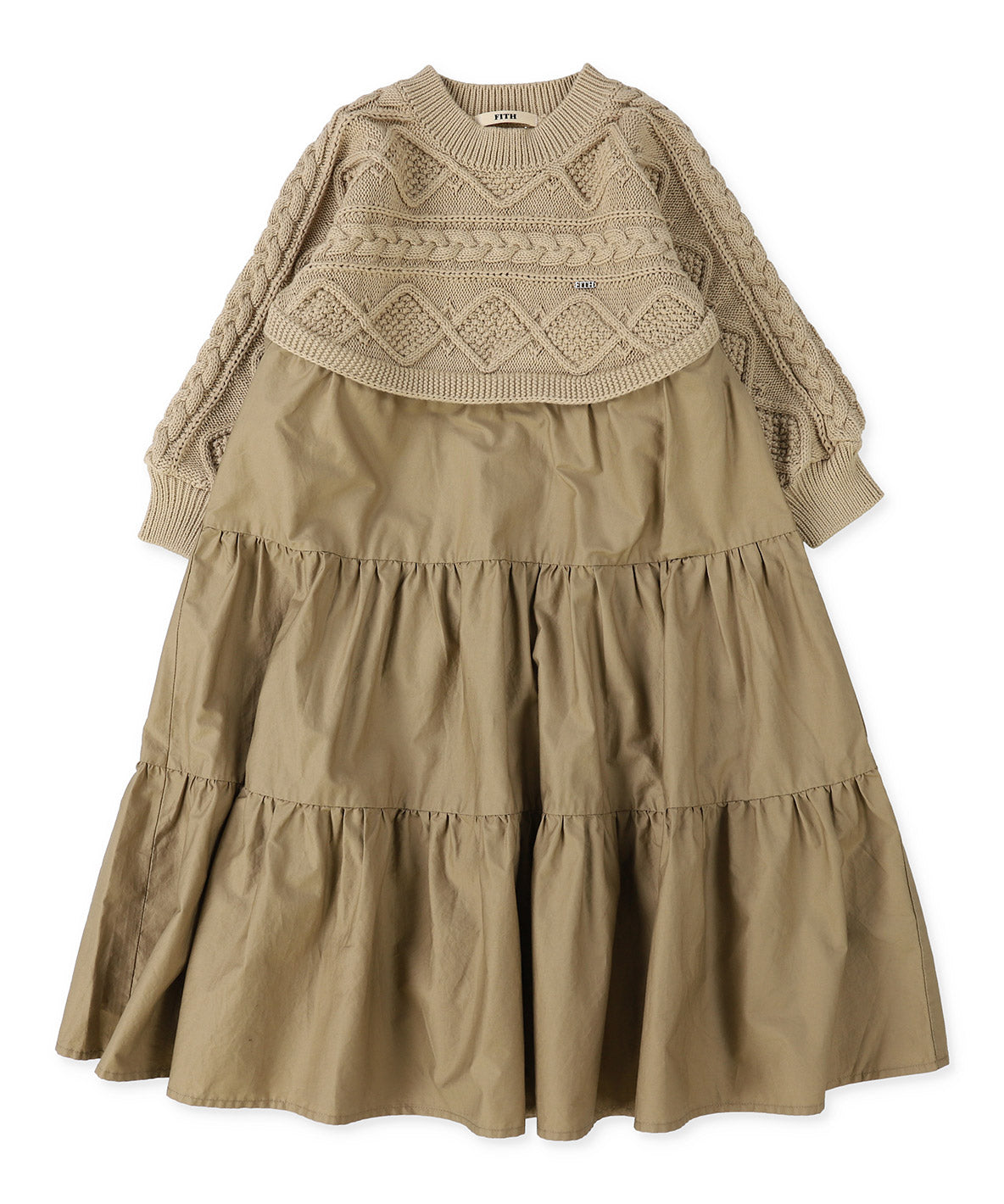 Docking Tiered Dress