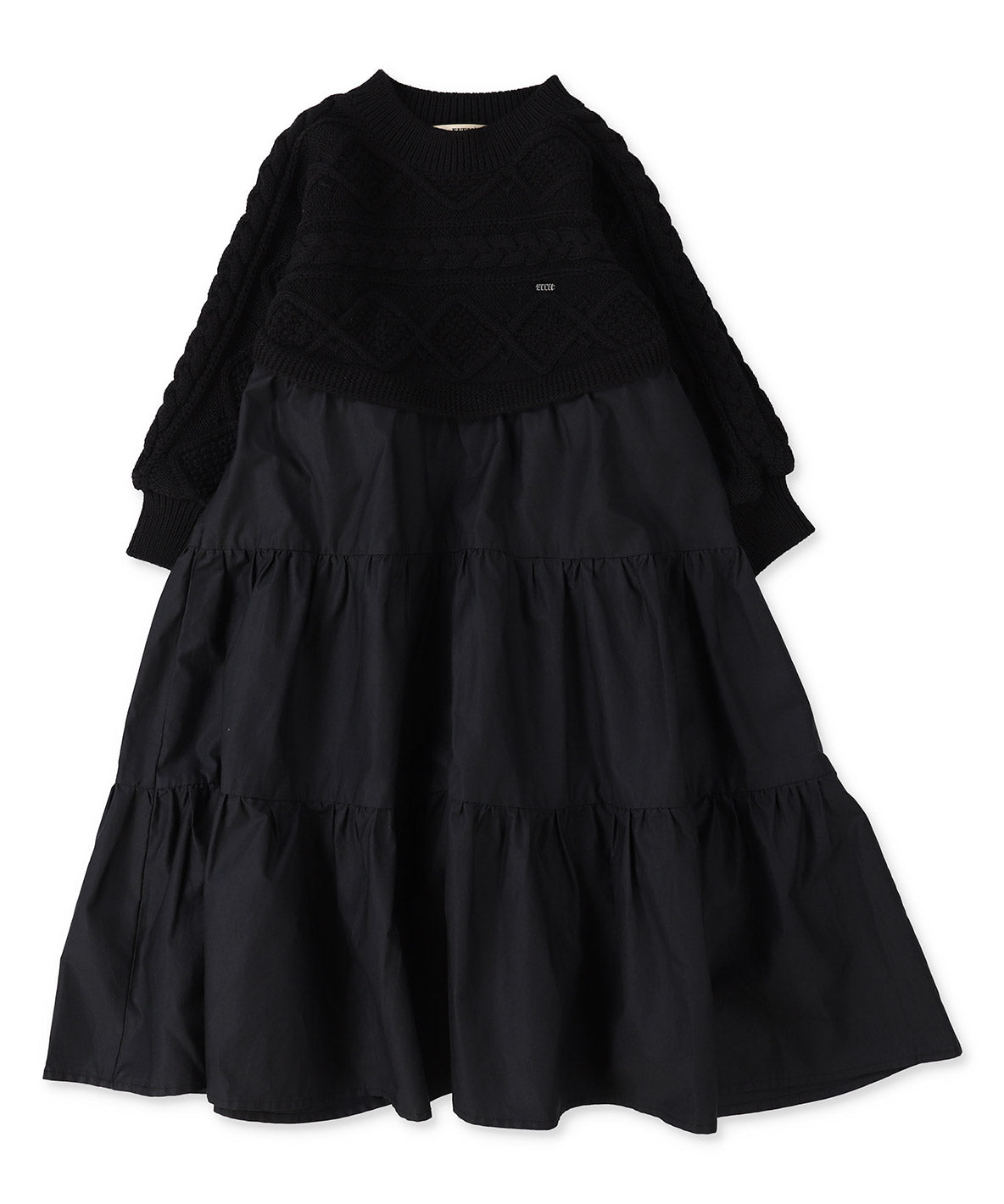 Docking Tiered Dress(LADIES)