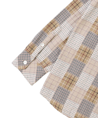 Patchwork Shirt(LADIES)