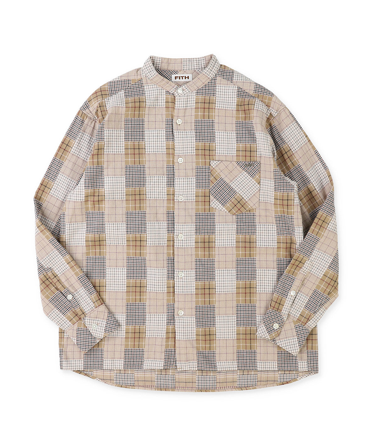 Patchwork Shirt(LADIES)