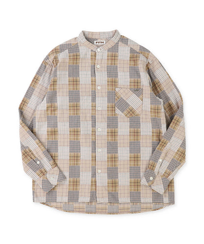 Patchwork Shirt(LADIES)