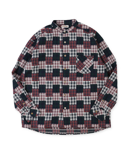 Patchwork Shirt(LADIES)