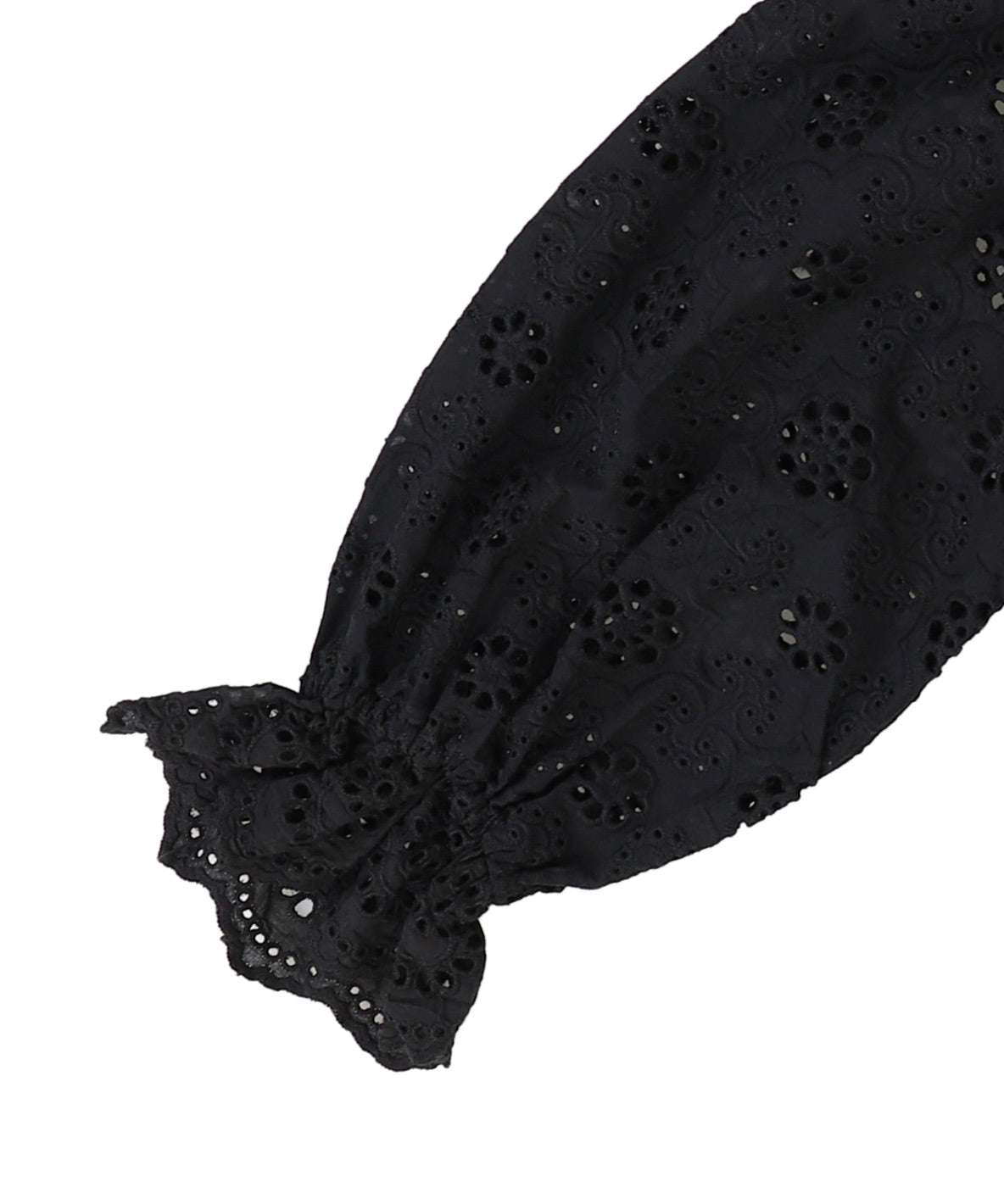 Cutwork Collar Blouse