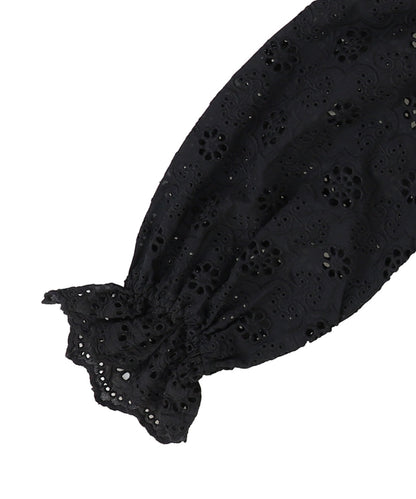 Cutwork Collar Blouse