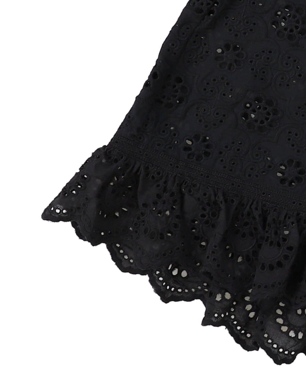 Cutwork Collar Blouse