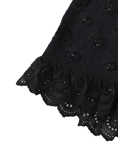 Cutwork Collar Blouse