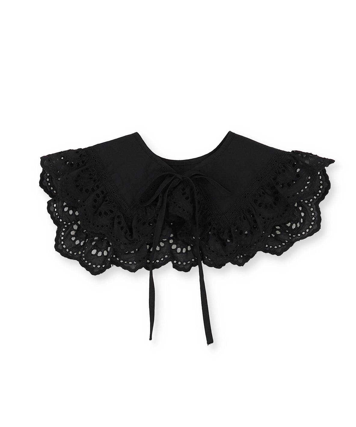Cutwork Collar Blouse