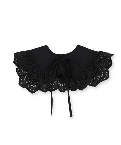 Cutwork Collar Blouse