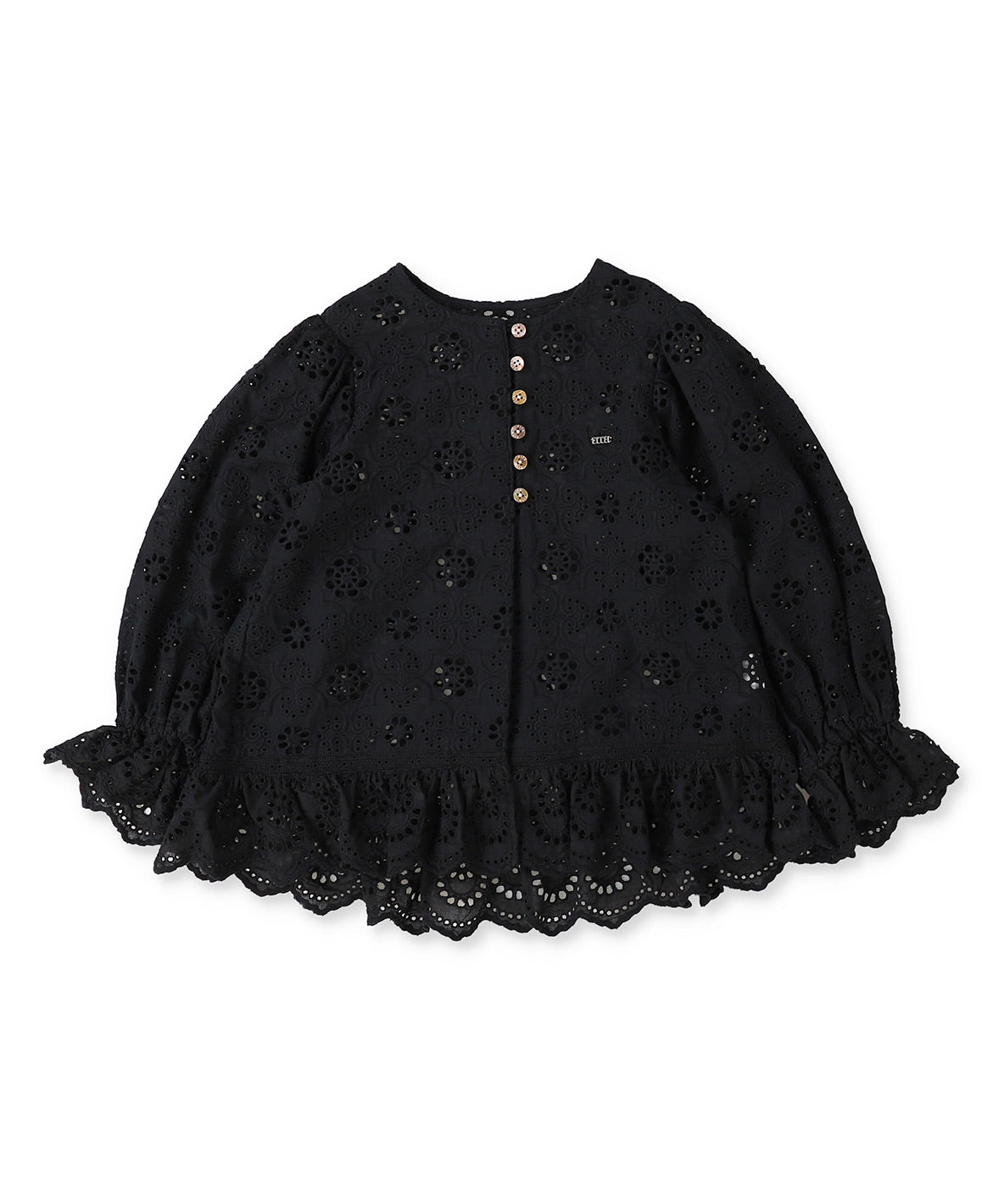 Cutwork Collar Blouse