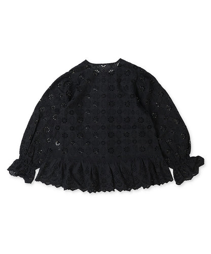 Cutwork Collar Blouse(LADIES)