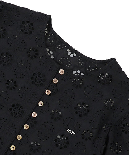 Cutwork Collar Blouse(LADIES)