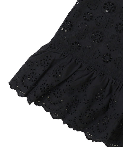 Cutwork Collar Blouse(LADIES)