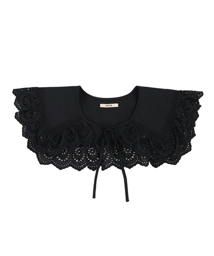 Cutwork Collar Blouse(LADIES)