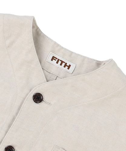 Cotton Linen Weather Cloth Long Sleeve Jacket