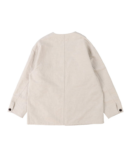 Cotton Linen Weather Cloth Long Sleeve Jacket(LADIES)