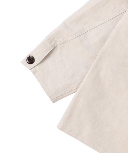 Cotton Linen Weather Cloth Long Sleeve Jacket(LADIES)