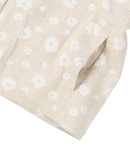 Floral Cotton Linen Jacket