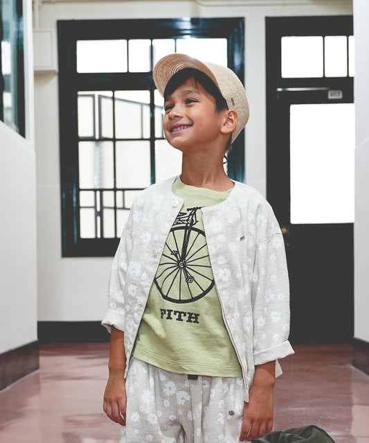 Floral Cotton Linen Jacket