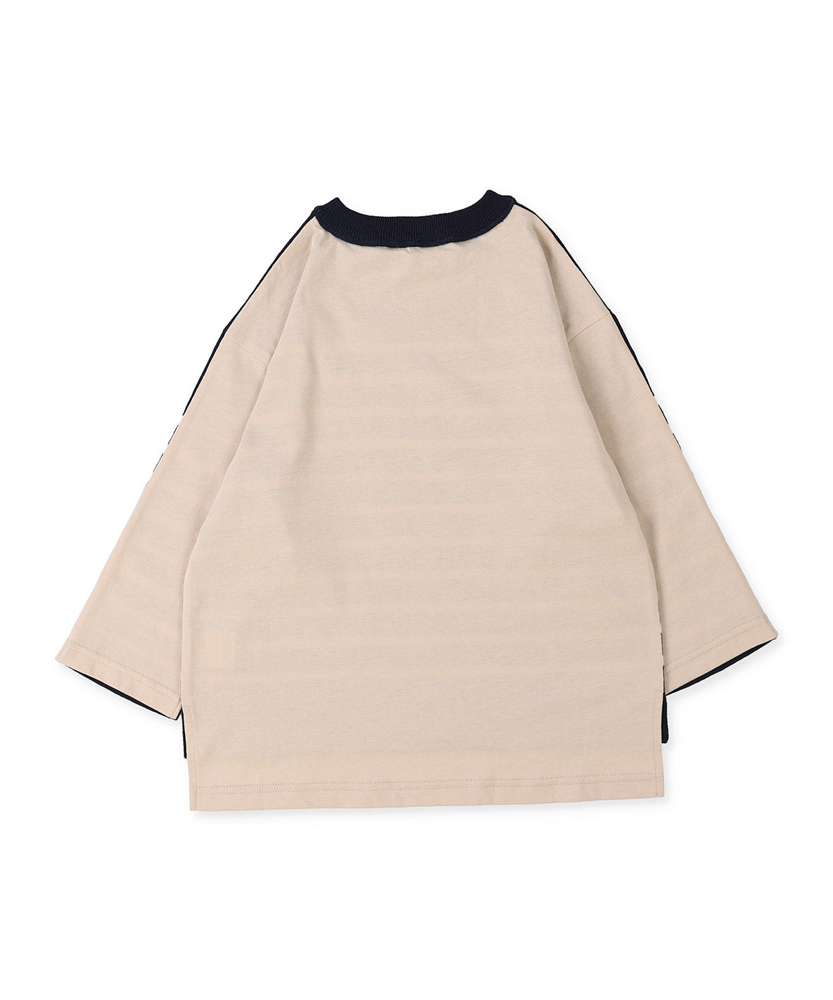 Striped Cotton Knit Docking Tee