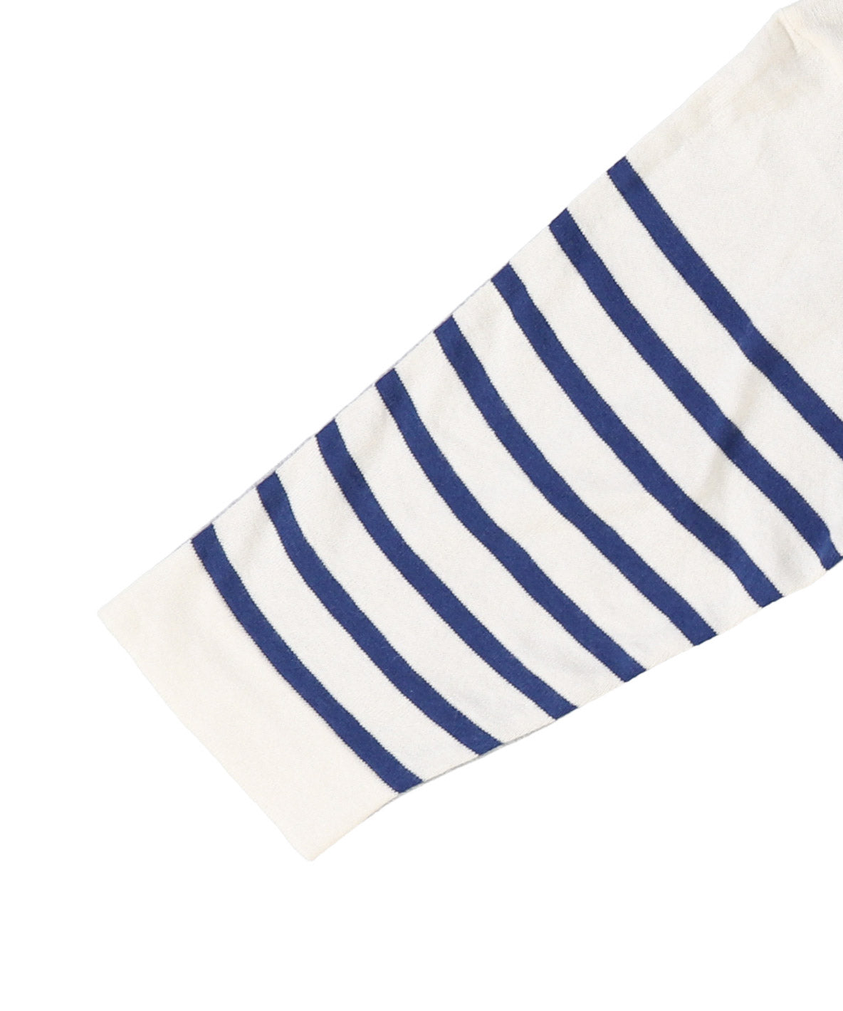 Striped Cotton Knit Docking Tee