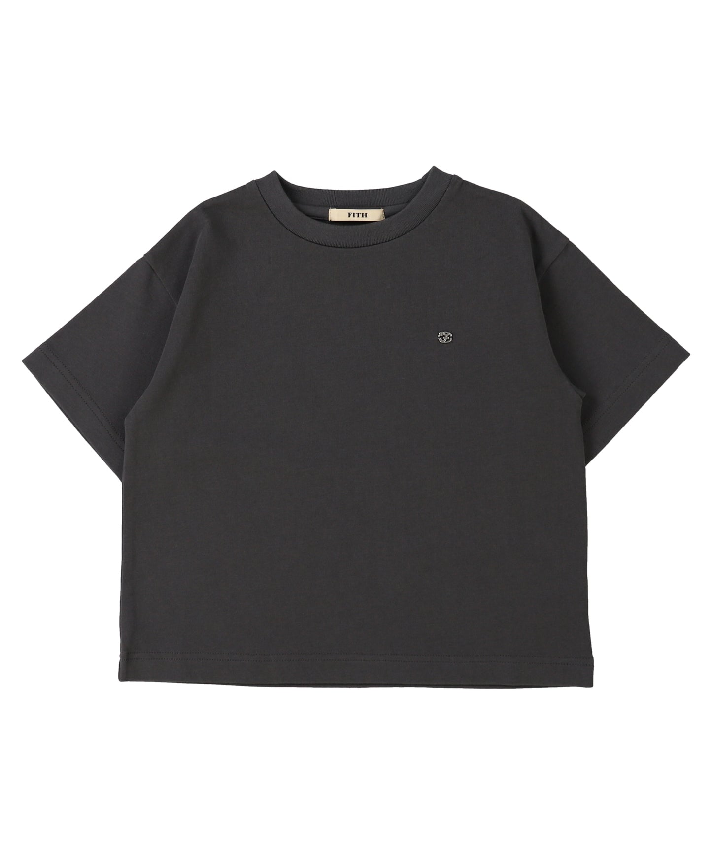 Smooth Cotton Jersey Back Logo Tee