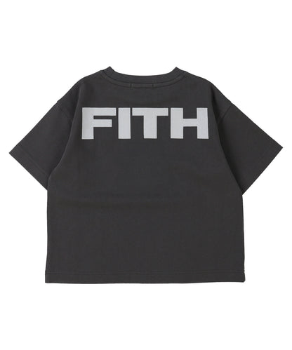 Smooth Cotton Jersey Back Logo Tee