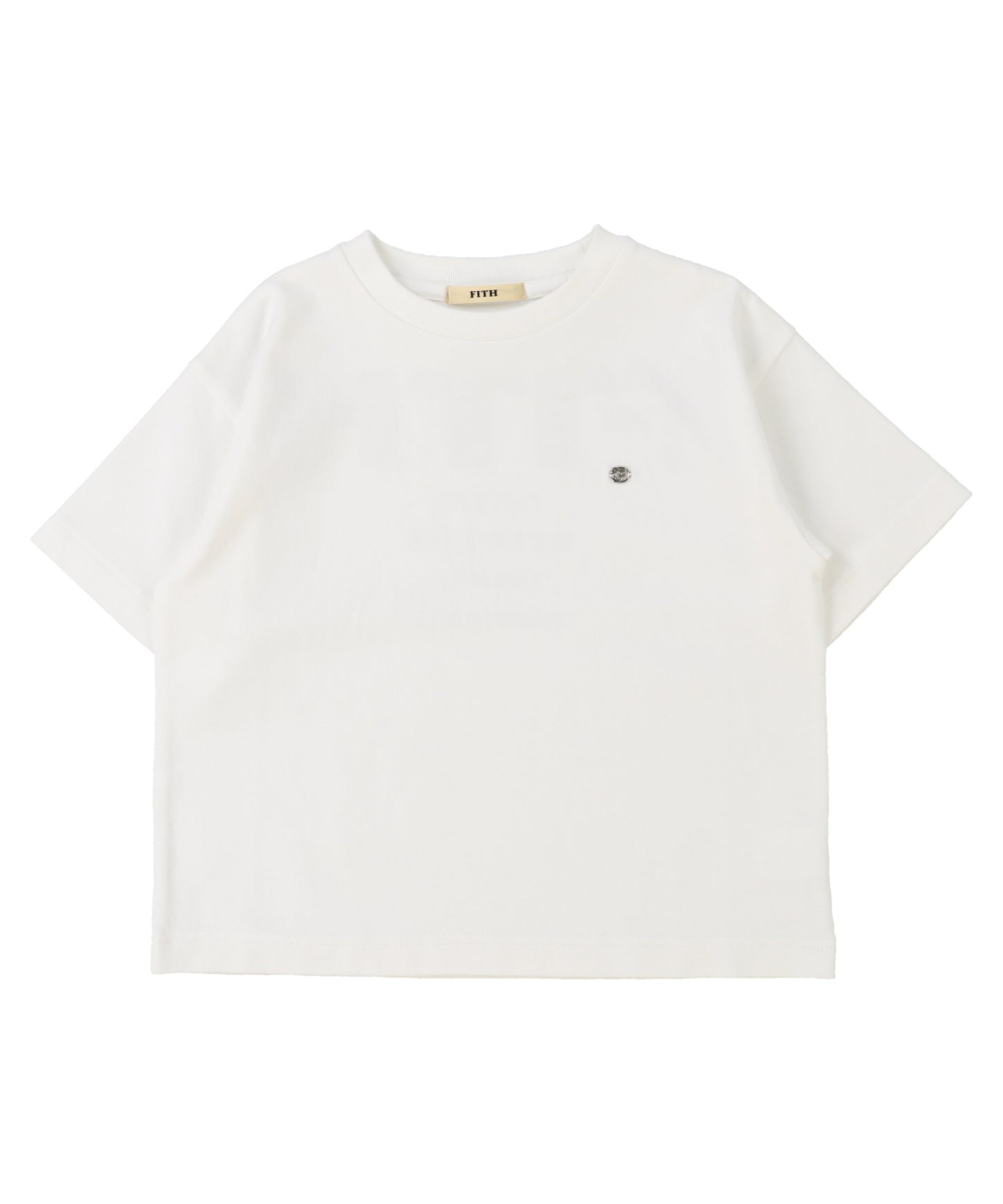 Smooth Cotton Jersey Back Logo Tee