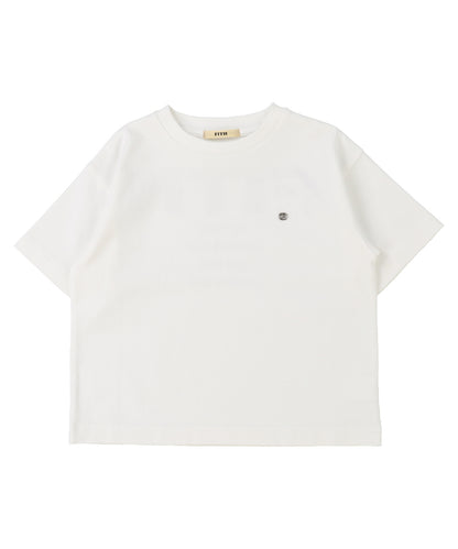 Smooth Cotton Jersey Back Logo Tee