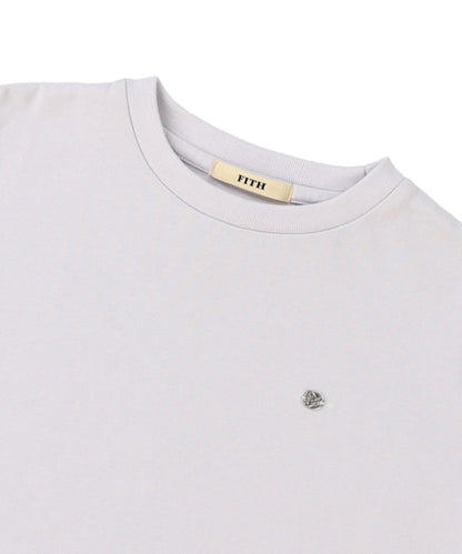 Smooth Cotton Jersey Back Logo Tee