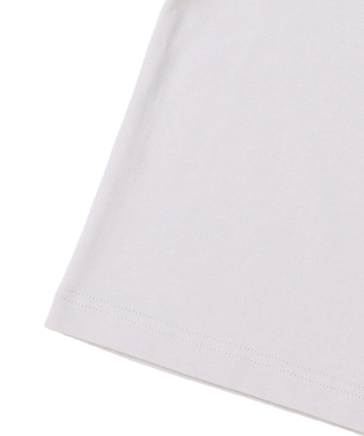 Smooth Cotton Jersey Back Logo Tee