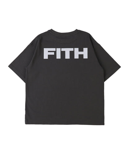 Smooth Cotton Jersey Back Logo Tee(LADIES)