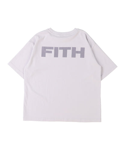 Smooth Cotton Jersey Back Logo Tee(LADIES)
