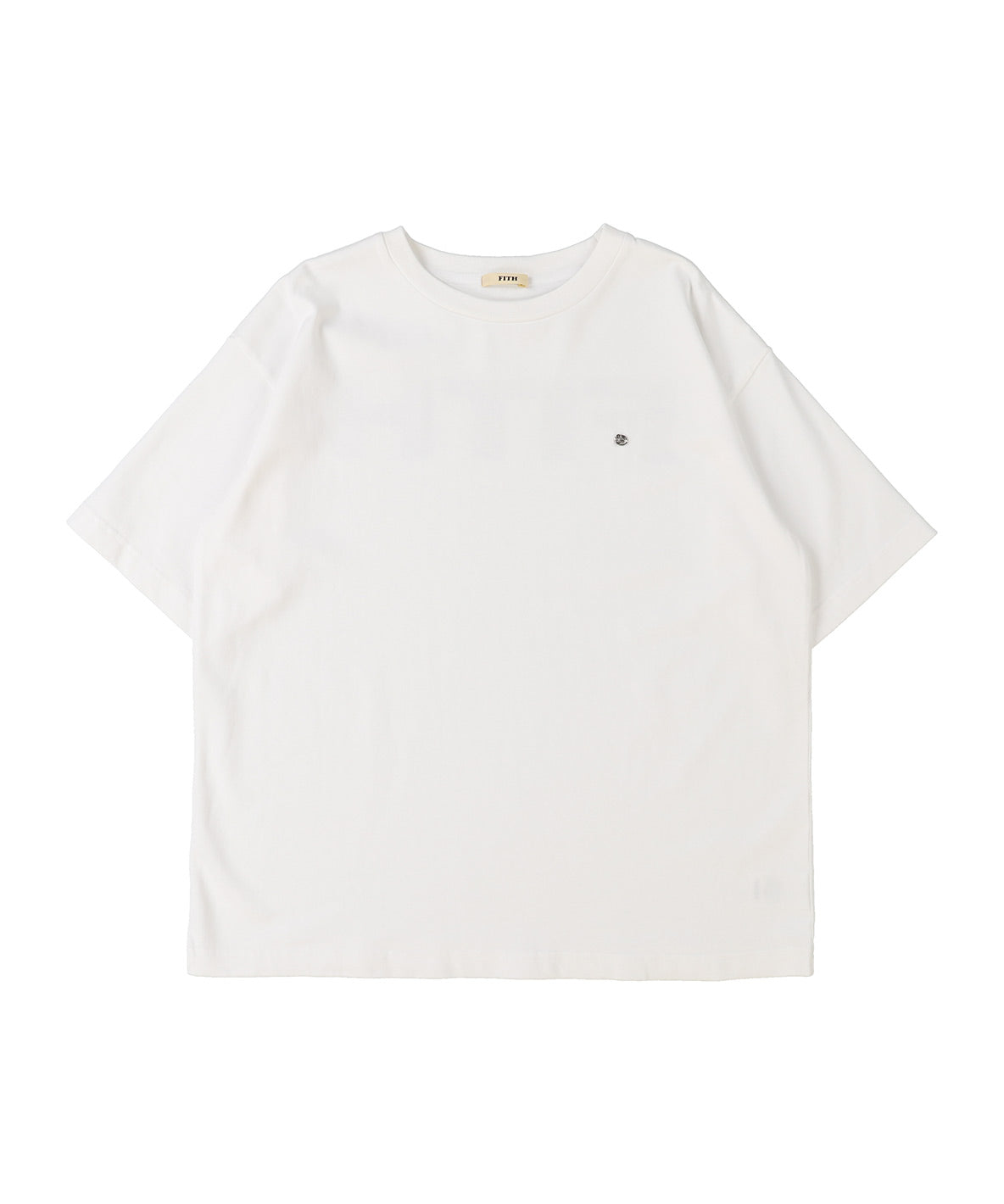 Smooth Cotton Jersey Back Logo Tee(LADIES)