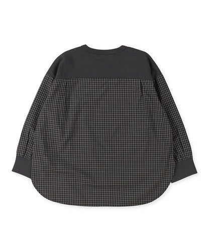 Smooth Cotton Jersey and Striped Long Sleeve Tee