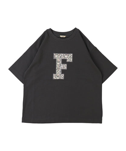Smooth Cotton Jersey F Logo Tee(LADIES)
