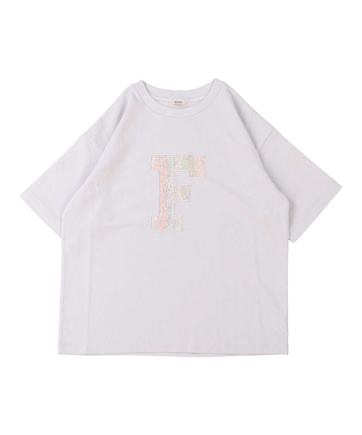 Smooth Cotton Jersey F Logo Tee(LADIES)