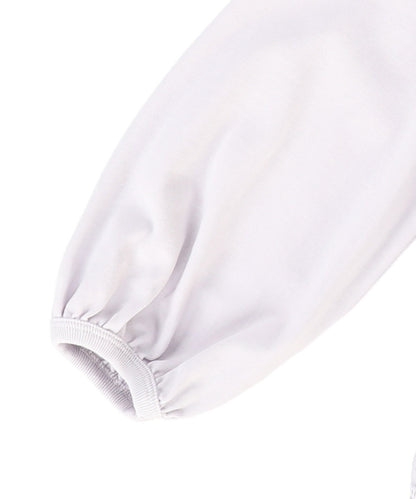Cotton Jersey and Cloth Tiered Long Sleeve Tee