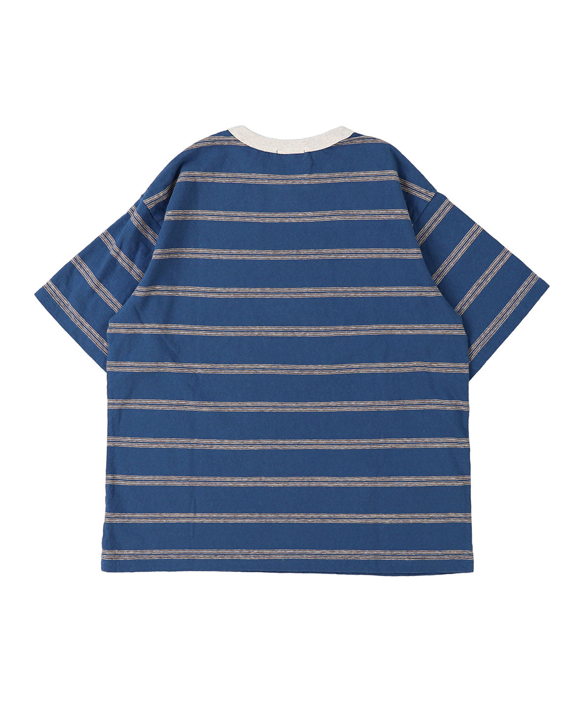 Recycled Cotton Striped Tee(LADIES)