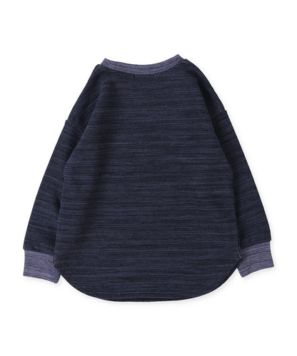 Spec-dyed Pile Long Sleeve Sweatshirt