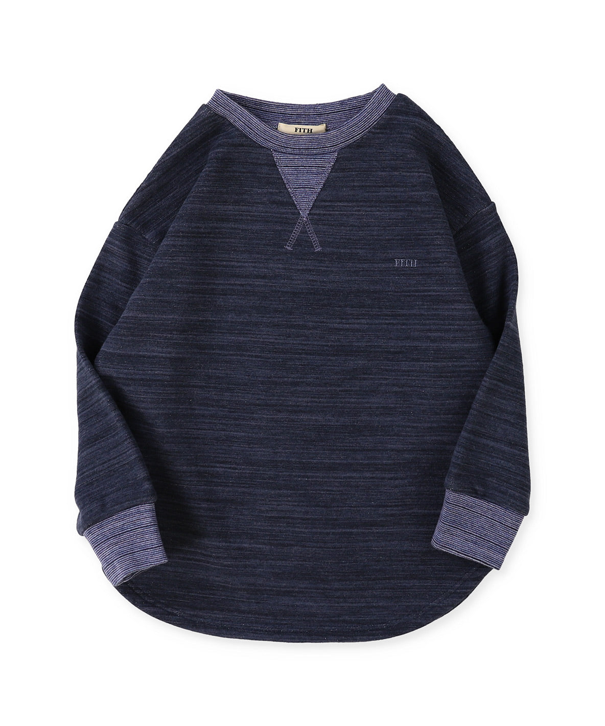 Spec-dyed Pile Long Sleeve Sweatshirt