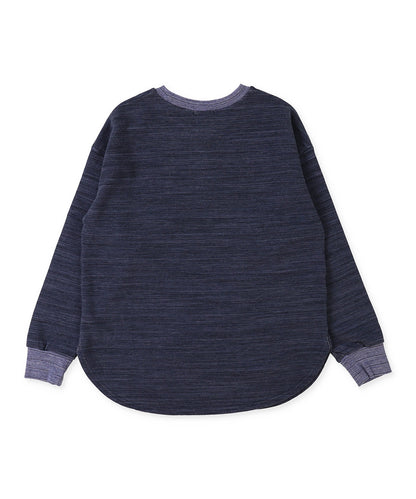 Spec-dyed Pile Long Sleeve Sweatshirt(LADIES)
